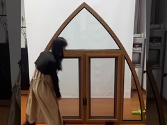 Filtro de alumínio de ruptura térmica para janelas de fibra de vidro