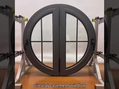 Janela de alumínio comercial de silicone