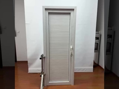 Porta de engate de PVC para edifícios residenciais