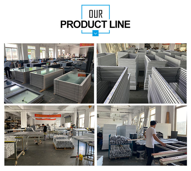 shanghai xuanyu building windows and doors co.,ltd linha de produção do fabricante